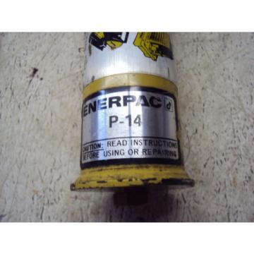 ENERPAC P-14 PUMP  8.650 PSI  MAX BC3C  USED