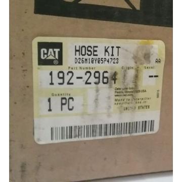 NEW 192-2963 CATERPILLAR OIL SUPPLY HOSE for HYDRAULIC PUMP NOZZLE