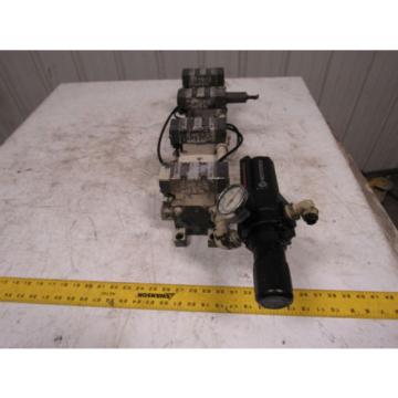 Miller Fluid A77B4 Booster Power Tandem Unit 80 PSI Air To 447 PSI