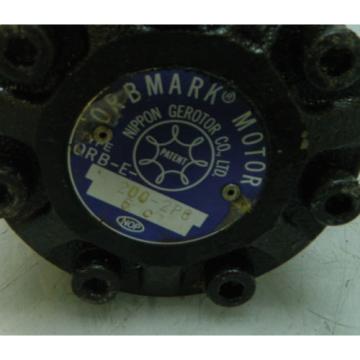 Nippon Gerotor Orbmark Motor, ORB-E-200-2PC, Used,  WARRANTY