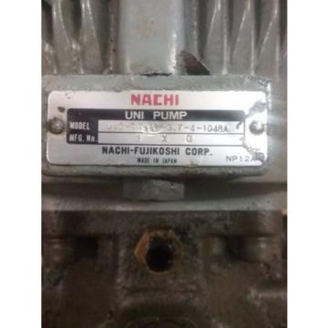 Nachi Variable Vane Pump Motor_VDC-1B-2A3-1048A_LTIS85-NR_UVC-1A-1B-3.7-4-1048A