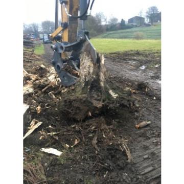 13 Ton Excavator Tree Stump Shear - Root Shear Root Harvester  CAT JCB KOMATSU