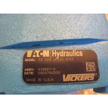 Eaton Vickers F3 V20 1P13S 1C11 Hydraulic Vane Pump 428697-3 origin