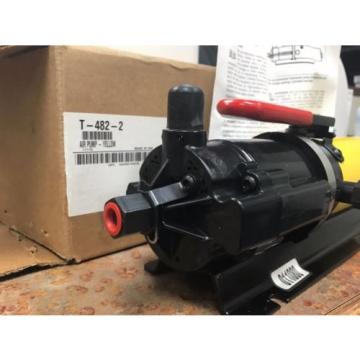 T-482-2 Hydraulic ENERPAC Pump 10000 PSI for use w ET3000 Eaton Aeroquip Crimper
