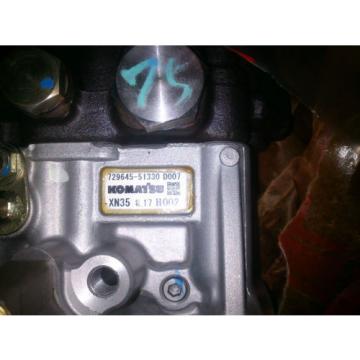 Fuel Injection Pump KOMATSU Skid Loader SK714 729645-51330