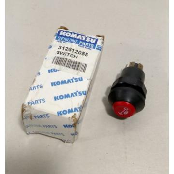 Komatsu Equipment Lock Switch / Button (OEM-New) Part # 312612055