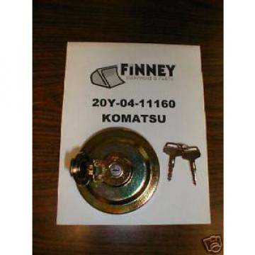 Komatsu Excavator Locking Fuel Cap 20Y-14-11160 NEW key