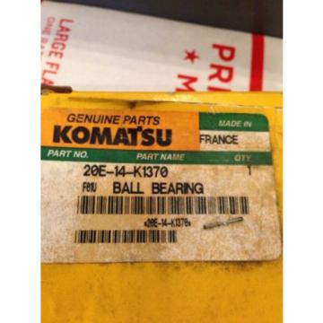 New OEM Genuine Komatsu PC Excavator Ball Bearing 20E-14-K1370 Fast Shipping!