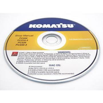 Komatsu PC09-1 Hydraulic Excavator Shop Workshop Repair Service Manual