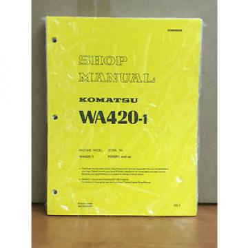 Komatsu WA420-1 Wheel Loader Shop Service Repair Manual