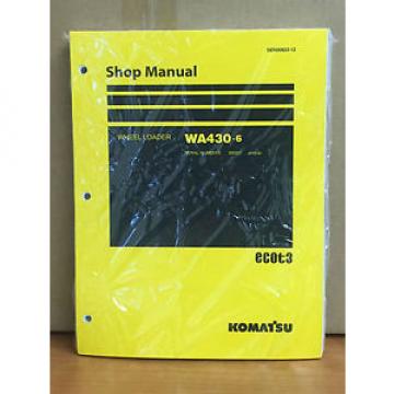 Komatsu WA430-6 Wheel Loader Shop Service Repair Manual (65001 &amp; up)