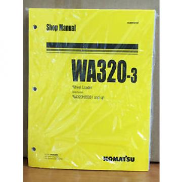 Komatsu WA320-3 Wheel Loader Shop Service Repair Manual (WA320H20051 &amp; up)