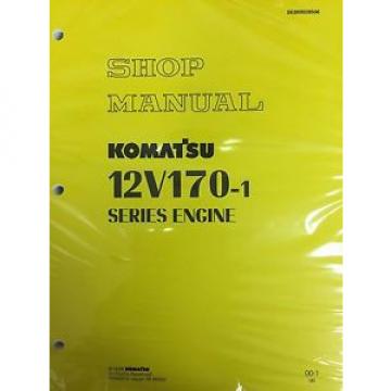 Komatsu 12V170-1  Series Engine Factory Shop Service Repair Manual