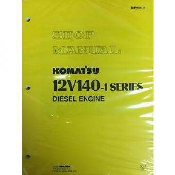 Komatsu 12V140-1 Series Engine Factory Shop Service Repair Manual