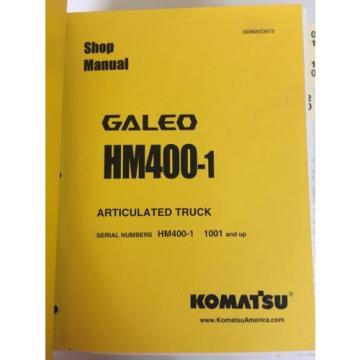 Komatsu HM400-1 Articulated Truck HM400-1 1001 And Up