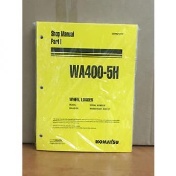 Komatsu WA400-5H Wheel Loader Shop Service Repair Manual