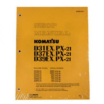 Komatsu D31EX Dozer Service Manual