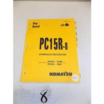 Komatsu Service PC15R-8 Shop Repair Manual