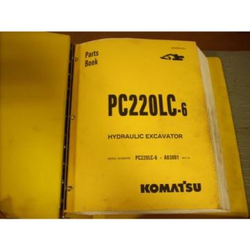 Komatsu Parts Book PC200LC-6