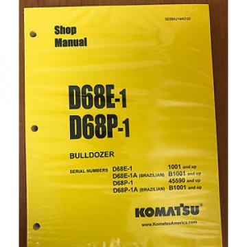 Komatsu D68E-1,D68P-1 Crawler Tractor Dozer Bulldozer Shop Repair Service Manual
