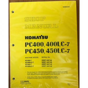 Komatsu Service PC400-7, PC400LC-7, PC450-7/LC-7 Manual