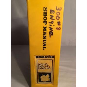 Komatsu 114E-3 Series Engine Factory Shop Service Repair Manual