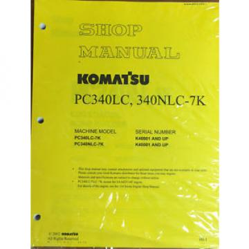 Komatsu PC340LC-7K, PC340NLC-7K Service Manual