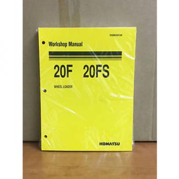 Komatsu 20F, 20FS Wheel Loader Shop Service Repair Manual