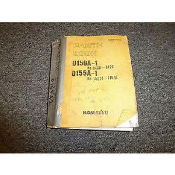 Komatsu D150A1 D155A1 Bulldozer Parts Catalog Manual Manual
