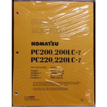 Komatsu Service PC200-7/PC200LC-7/PC220-7/LC-7 Manual