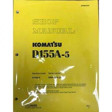Komatsu D155A-5 Service Repair Workshop Printed Manual
