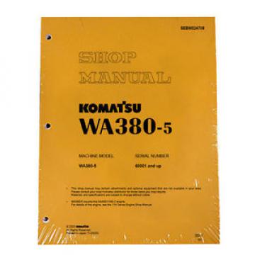 Komatsu WA380-5 Wheel Loader Service Repair Manual