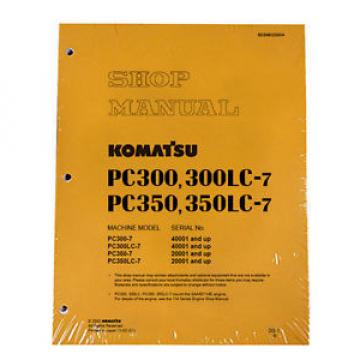 Komatsu Service PC300-7/PC300LC-7/PC350-7/LC-7 Manual