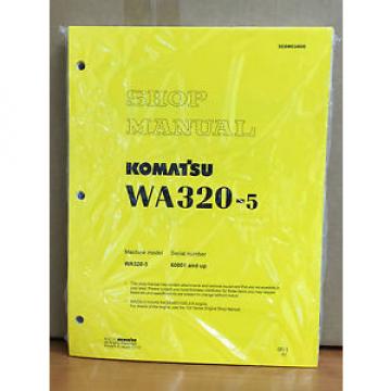 Komatsu WA320-5 Wheel Loader Shop Service Repair Manual