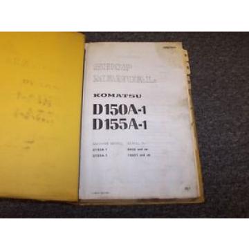 Komatsu D150A-1 D155A-1 Bulldozer Dozer Workshop Shop Service Repair Manual Book
