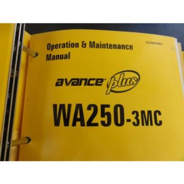 Komatsu WA250-3MC Parts and Operation and Maintenance Manuals