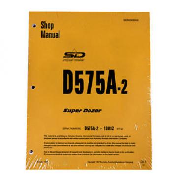 Komatsu D575A-2 Dozer Service Repair Workshop Printed Manual #3