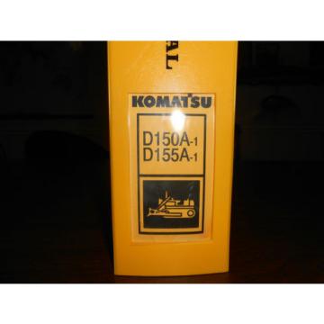 KOMATSU SHOP MANUAL - D150A-1 / D155A-1 BULLDOZER -1993