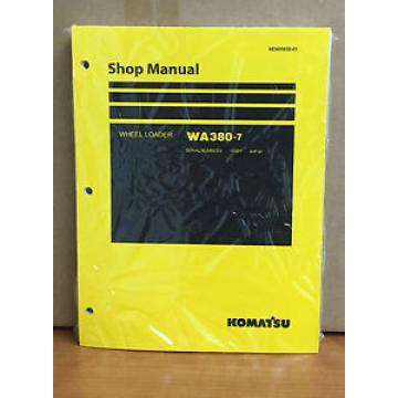 Komatsu WA380-7 Wheel Loader Shop Service Repair Manual