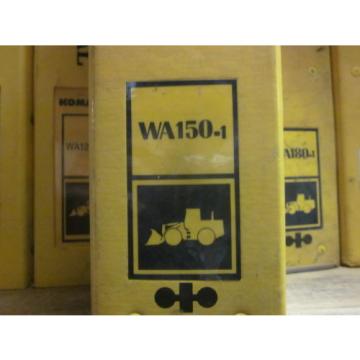 Komatsu WA150-1 Wheel Loader Service Repair Manual