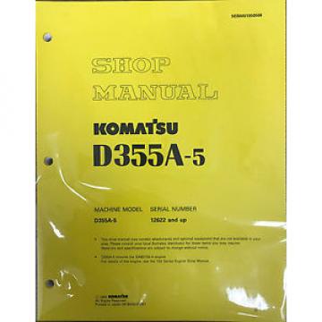 Komatsu D355A-5 Service Repair Workshop Printed Manual