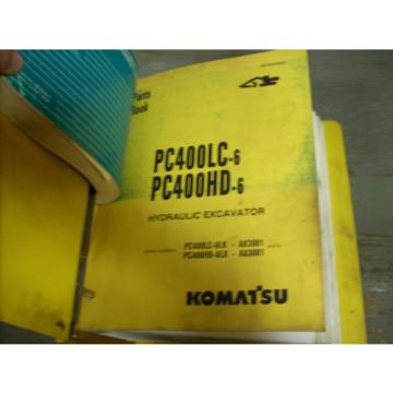 Komatsu Parts Book PC400LC-6