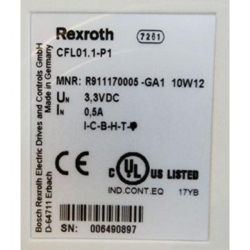 Rexroth Mexico Dutch Indramat CFL01.1-P1/2. Profibusmodul Profibus-Master  -unused/OVP-