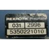 Rexroth Australia Korea Pressure Regulator 5350221010