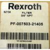 NEW Australia Canada in Box Rexroth Filter 3/4&#034; NPT PF-007503-21405 _ PF00750321405 _ NZ134 #2 small image