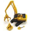 Joal 401 Komatsu PC1100LC-6 Material Handler Set with 3 Attachments Scale 1:50 #1 small image