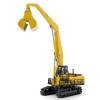 Joal 401 Komatsu PC1100LC-6 Material Handler Set with 3 Attachments Scale 1:50 #2 small image
