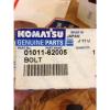 New Komatsu OEM Bolt 01011-62005 Warranty! Fast Shipping!