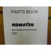 Komatsu PC40-1 mini excavator Parts Manual #1 small image