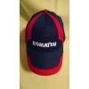 Komatsu Hat Baseball Ball Cap Blue Red White Adjustable Metal Buckle Cotton VGC #4 small image